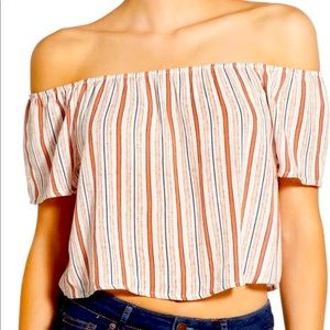 Off the shoulder top